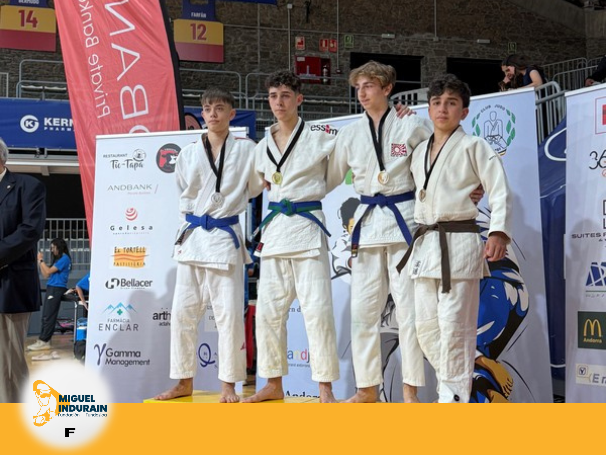 El judo navarro suma cuatro medallas en Andorra con oro de Amets Foral y bronce de Ainara Garnica - Imagen 3